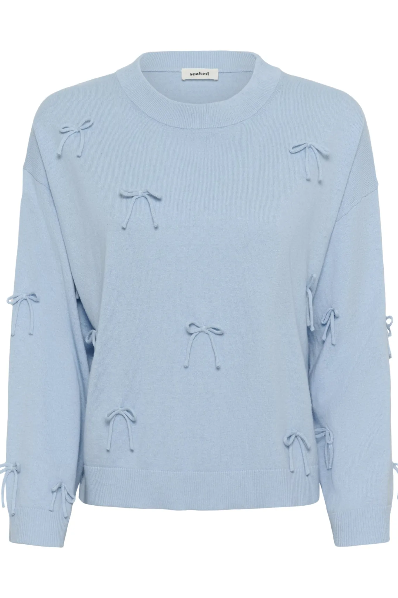 SLSanja Bow Pullover LS POWDER BLUE 30409079