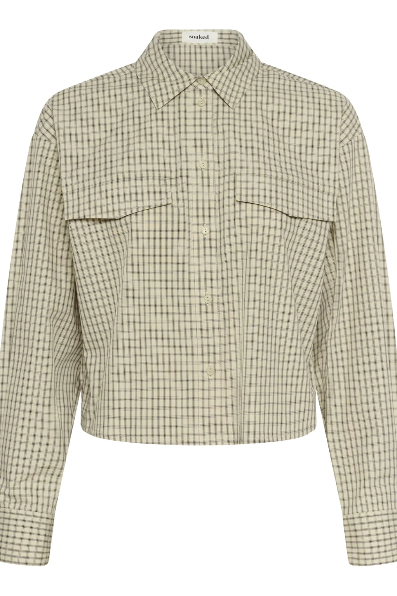 SLSivah Shirt LS Parchment Checks 304511 30408908