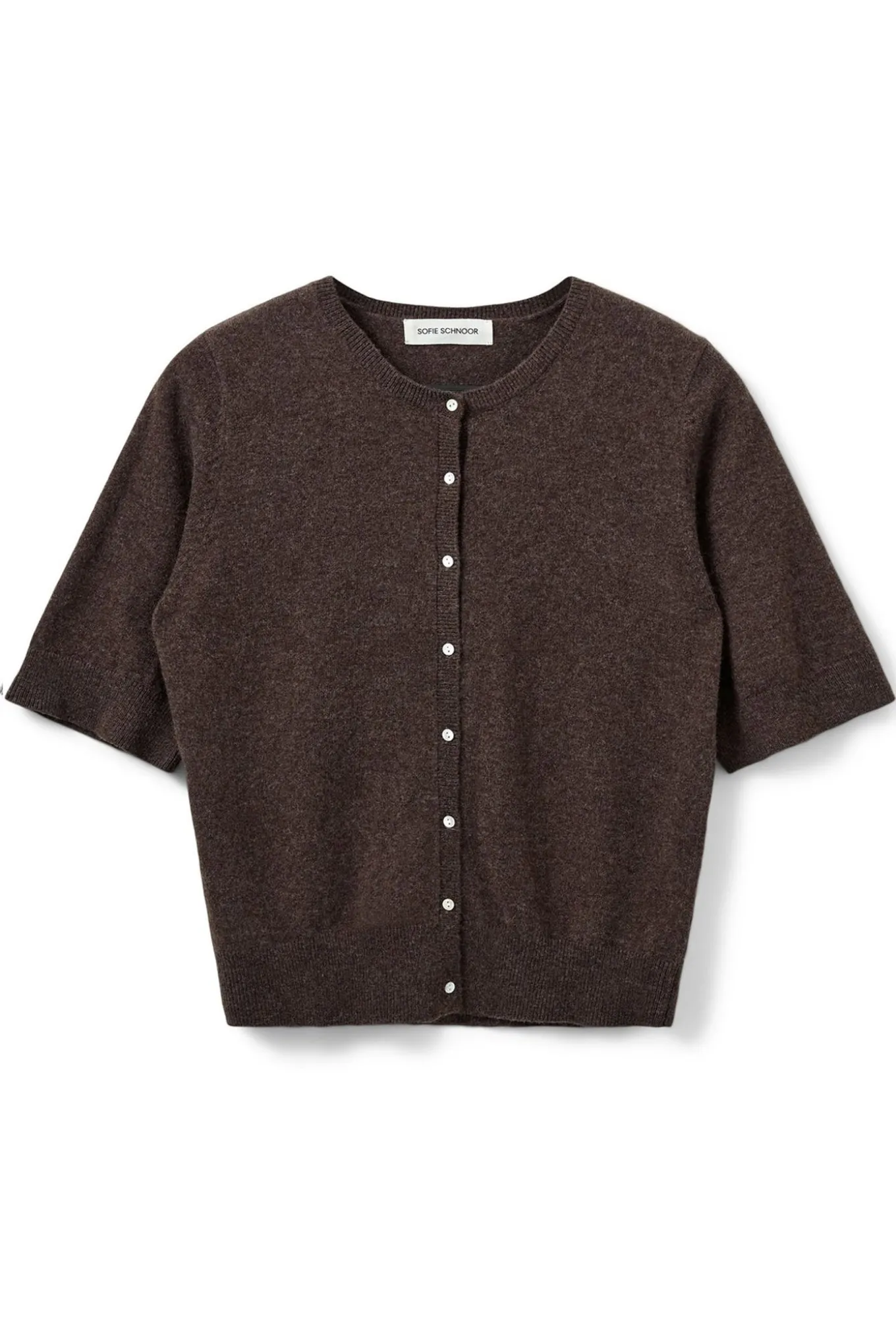 SUNASW CARDIGAN 7129 Brown Fudge SNOS544