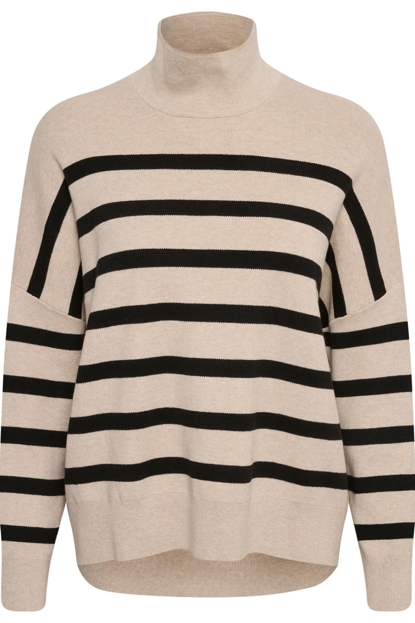 TenleyIW Turtleneck Pullover Sandstone / Black 30106490