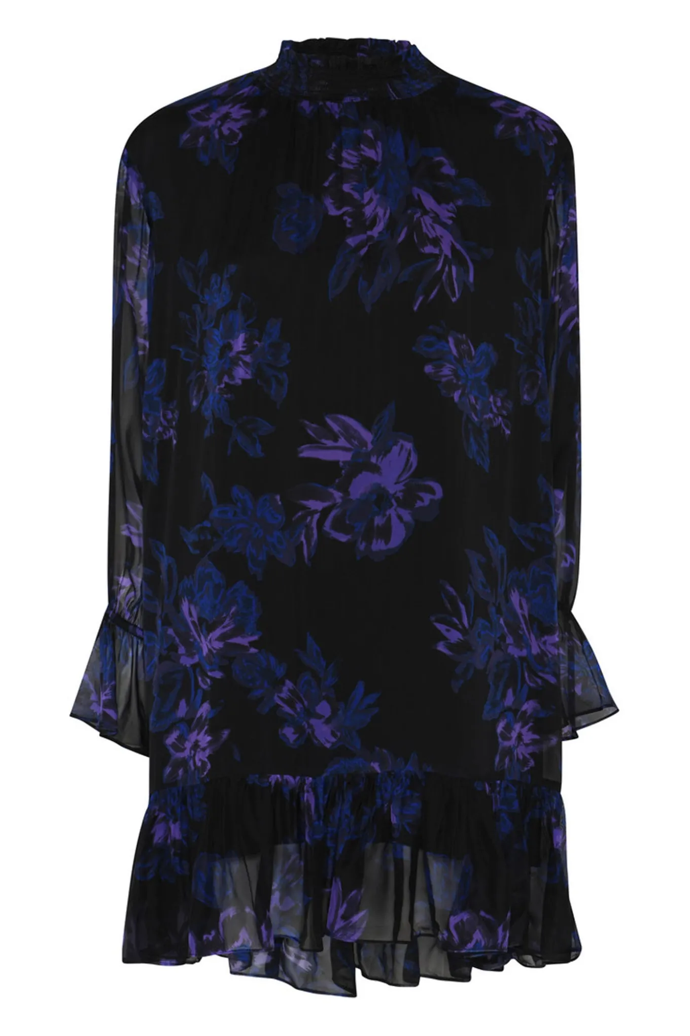 TrilobaBBViljas Dress Purple Flower BBW4760