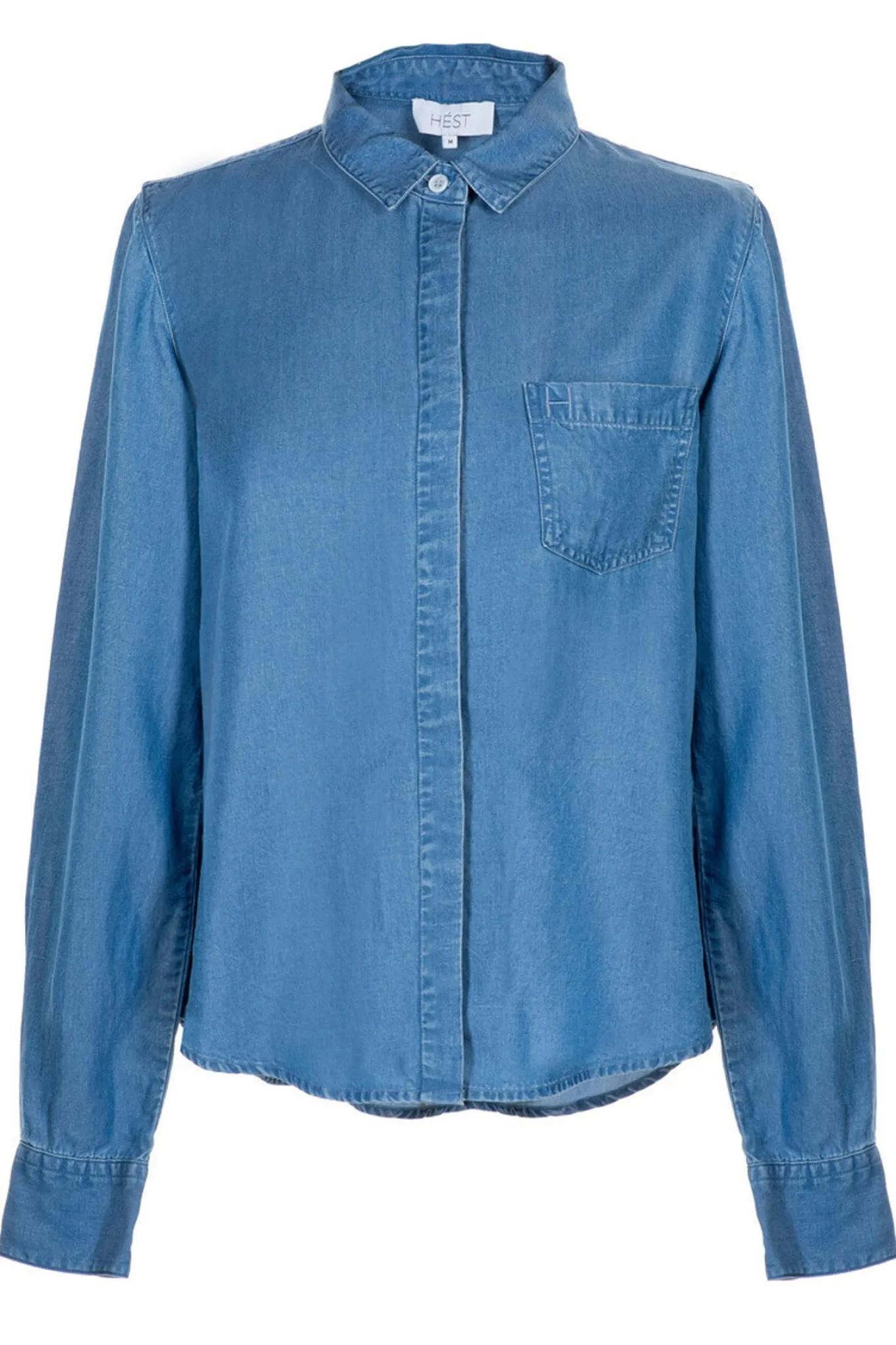 VILJE Shirt 280 Washed Blue 2430190141