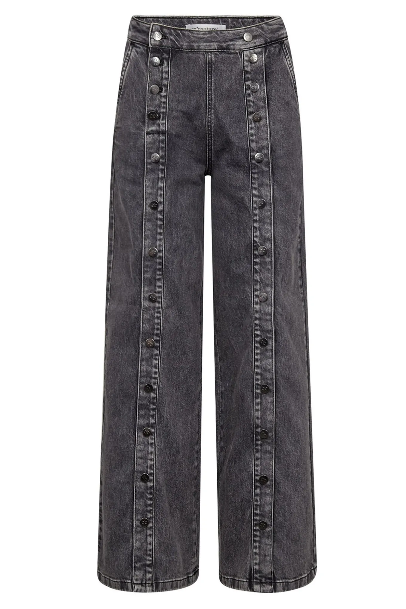 WillaCC Button LL Jeans 96Black 41006
