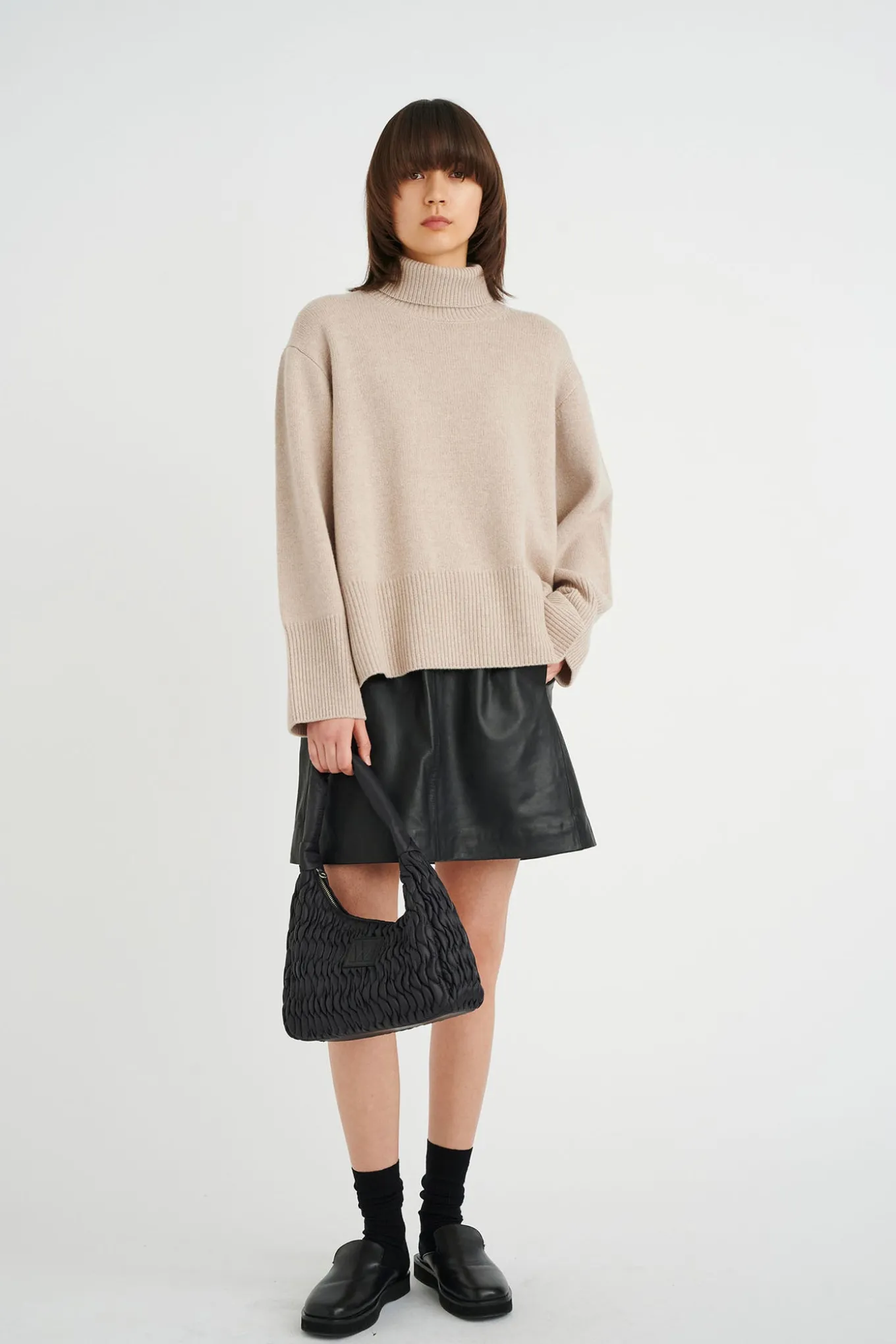 WookIW Short Skirt Black 30107657